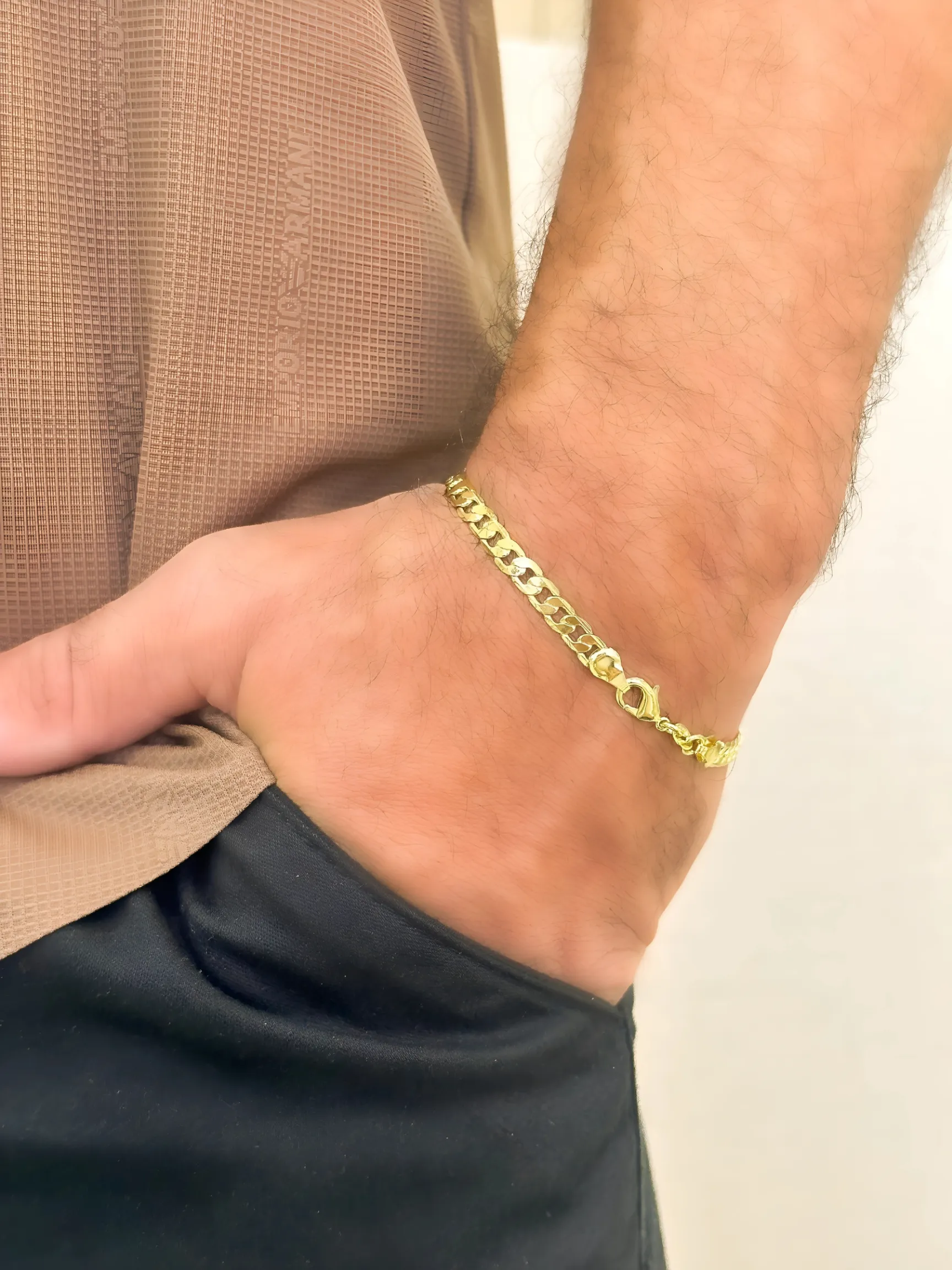 PULSEIRA GRUMET CURTA DIAMANTADA