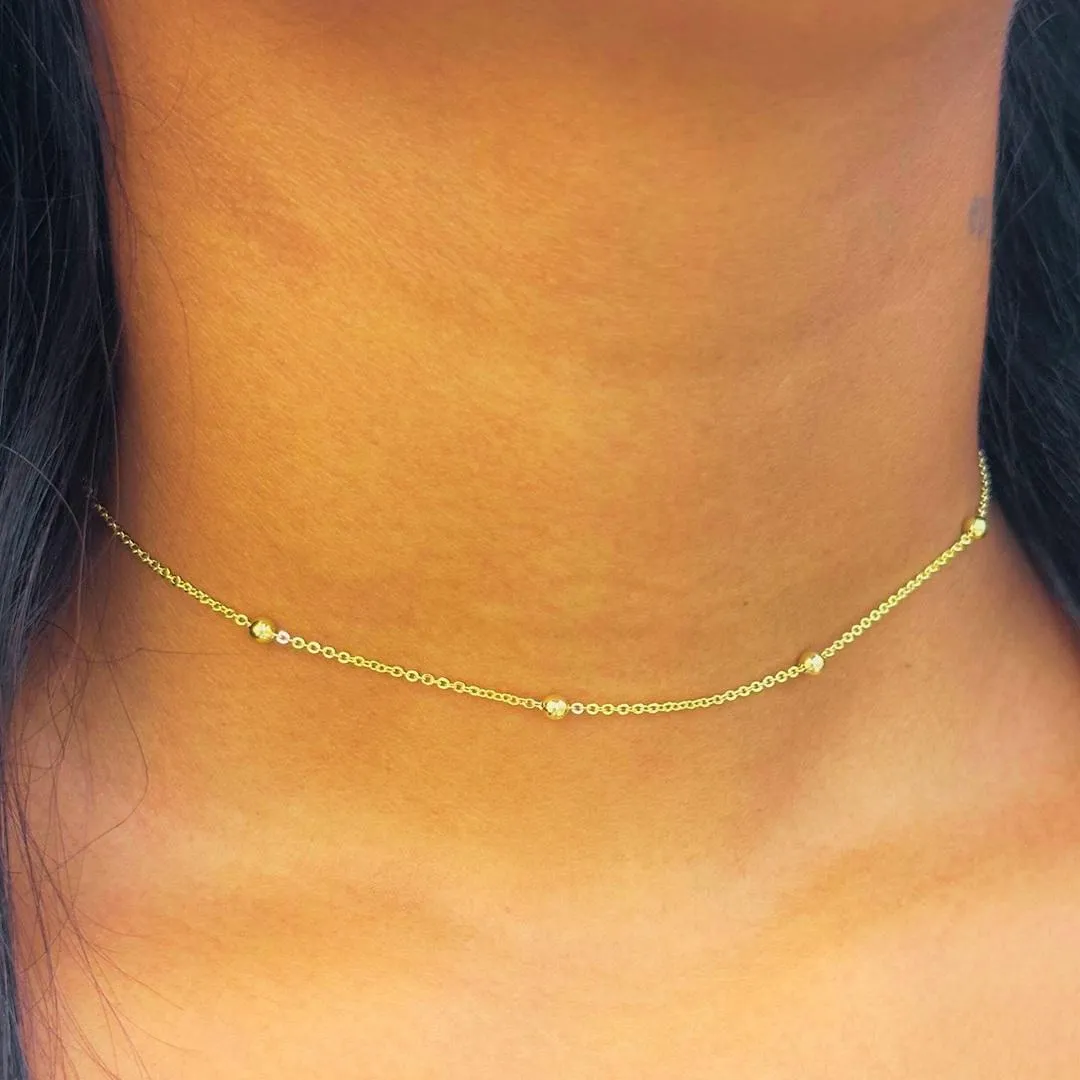 CHOKER BOLINHA