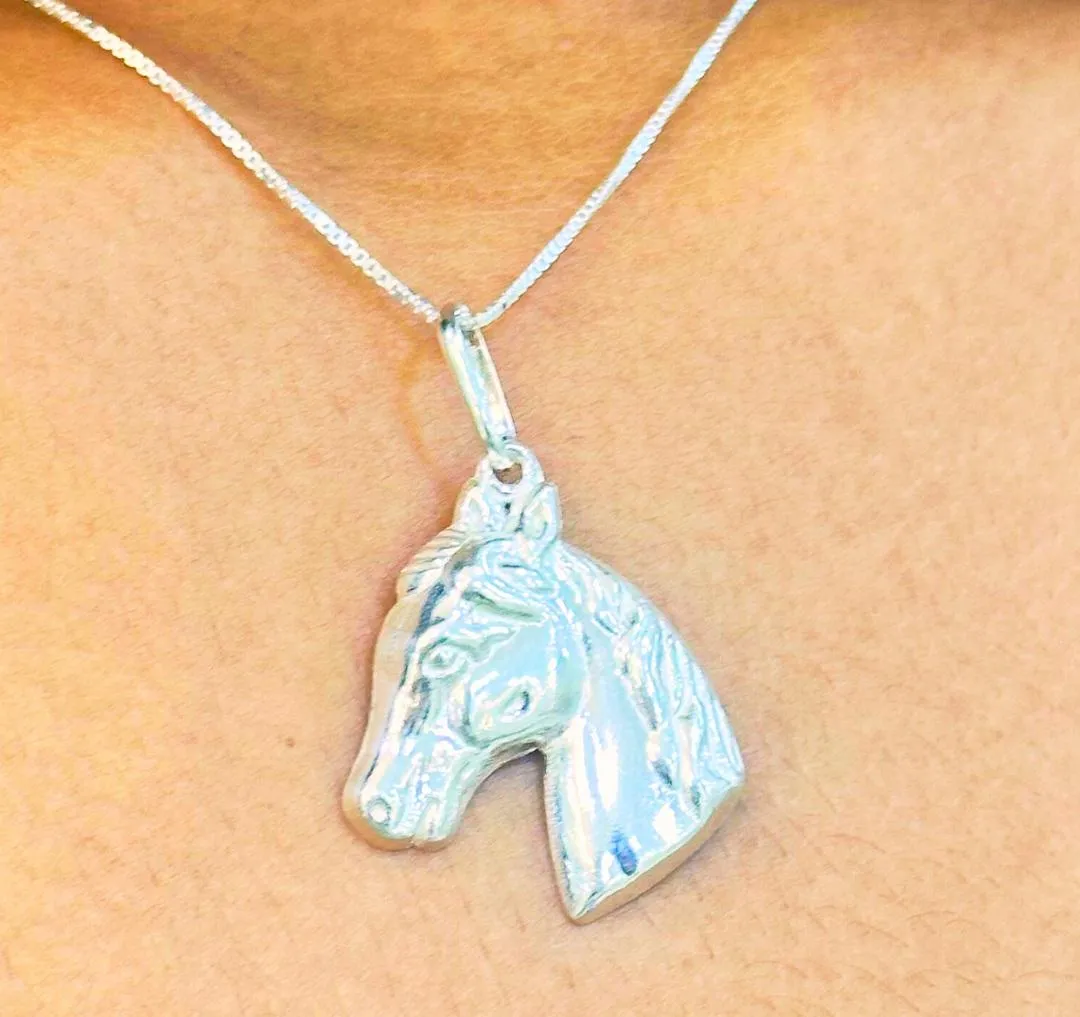 GARGANTILHA PRATA CAVALO