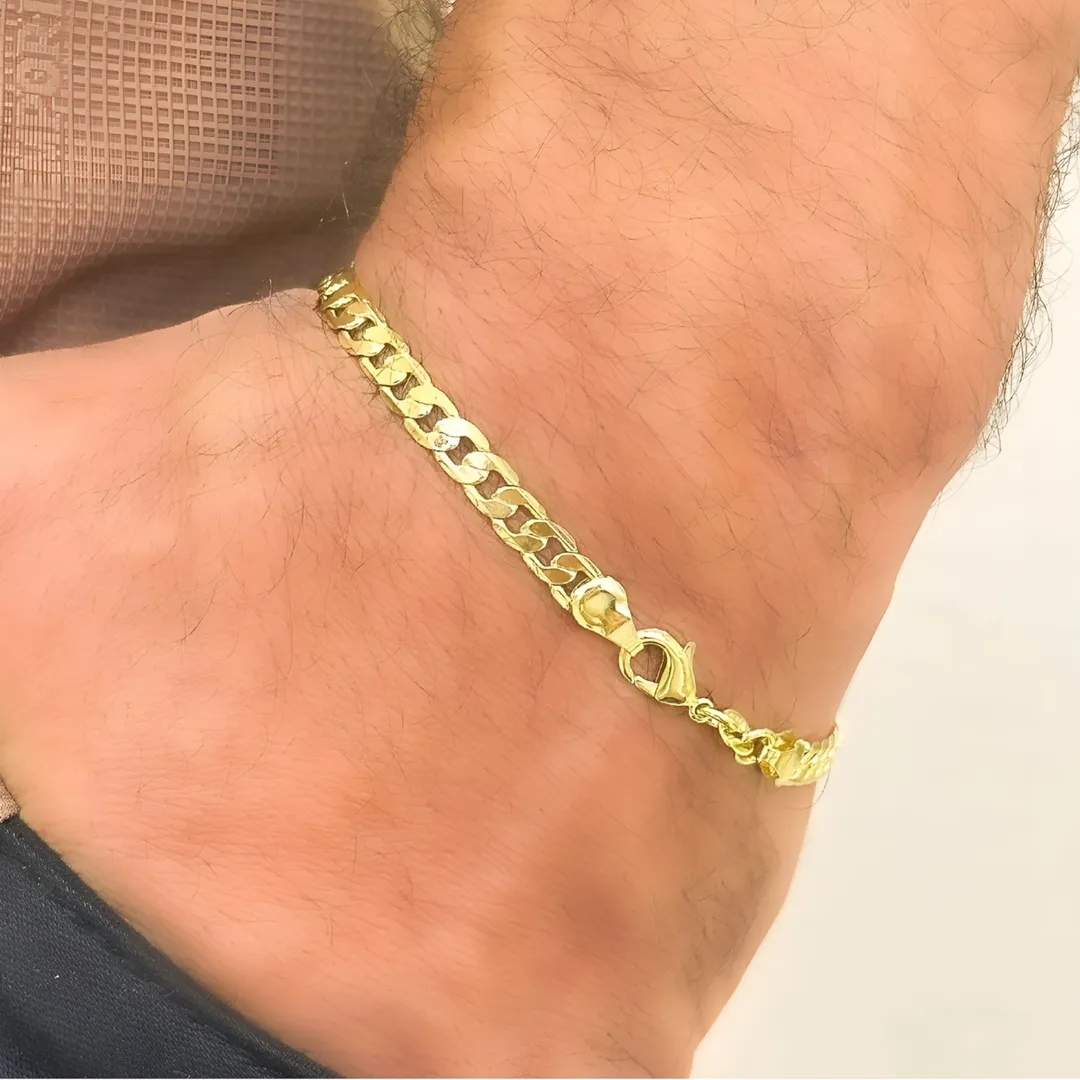 PULSEIRA GRUMET CURTA DIAMANTADA